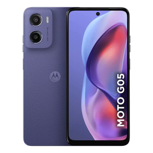 Smartphone Motorola Moto g05 - 128GB 12GB (4GB RAM + 8GB Ram Boost) e Camera 50MP com AI Bateria de 5200 mAh Tela 6.7" com Superbrilho - Violeta