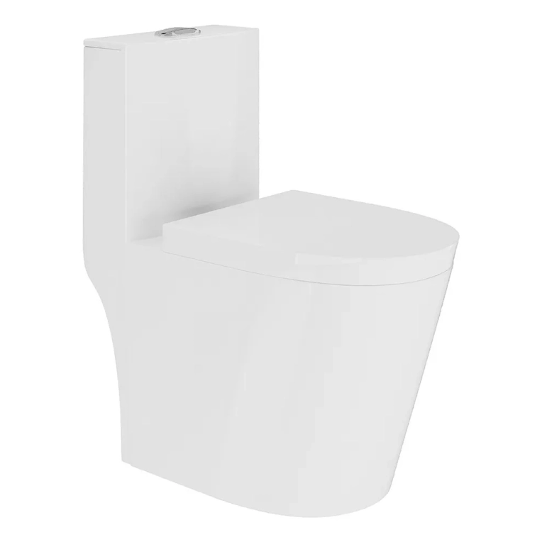 Vaso Sanitário Monobloco - Caixa Acoplada Completo Privada Cor Branco