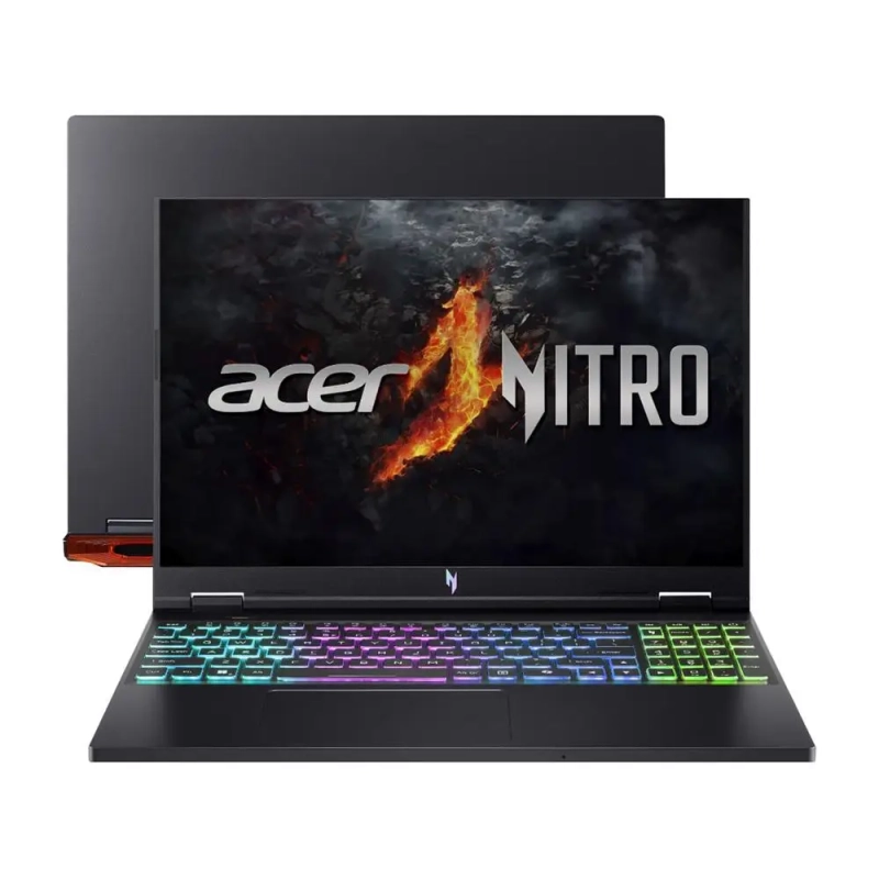 Notebook Gamer Acer Nitro 16 Intel Core i7 512GB SSD 32GB RAM 16" IPS NVIDIA RTX 4060 8GB Windows 11