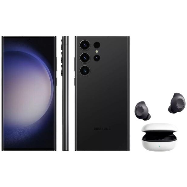Smartphone Samsung Galaxy S23 Ultra 5G 256GB RAM 12GB + Fone de Ouvido Galaxy Buds FE