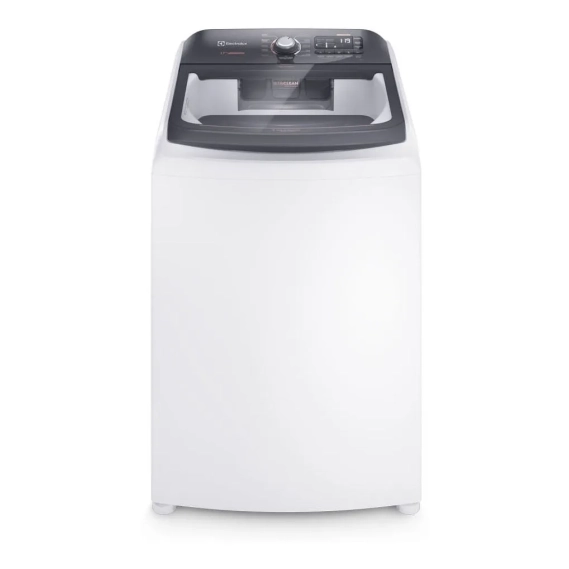 Máquina de Lavar Electrolux LEC17 Branca 17kg Premium Care com Cesto Inox e Jet&clean