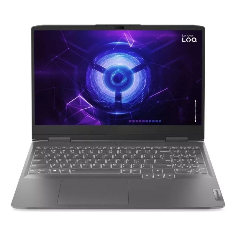 Notebook Gamer Lenovo Loq i5-12450H 16GB SSD 512GB Geforce RTX 2050 Tela 15.6" FHD Linux - 83EUS00400