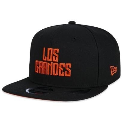 Boné New Era LOS GRANDES Games 9FIFTY Aba Reta Snapback