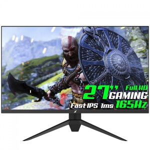 Monitor Gamer SuperFrame Precision 27 Pol Full HD 165Hz 1ms IPS 107% sRGB FreeSync/G-Sync HDMI/DP SFPFB27165-FHD-PRO