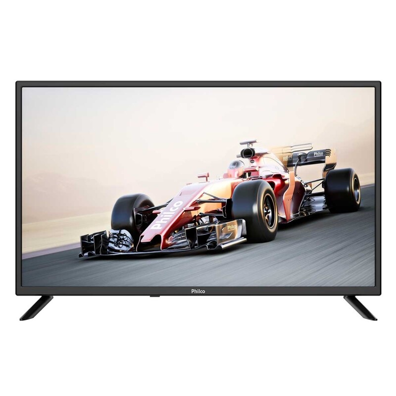 TV Philco 32" HD LED USB Multi Media Player 2 HDMI 2 USB 10WRMS P32EDA Não Smart