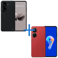 Kit Smartphone  Zenfone 10 Midnight Black + Smartphone  Zenfone 9 8GB/ 128GB Sunset Red