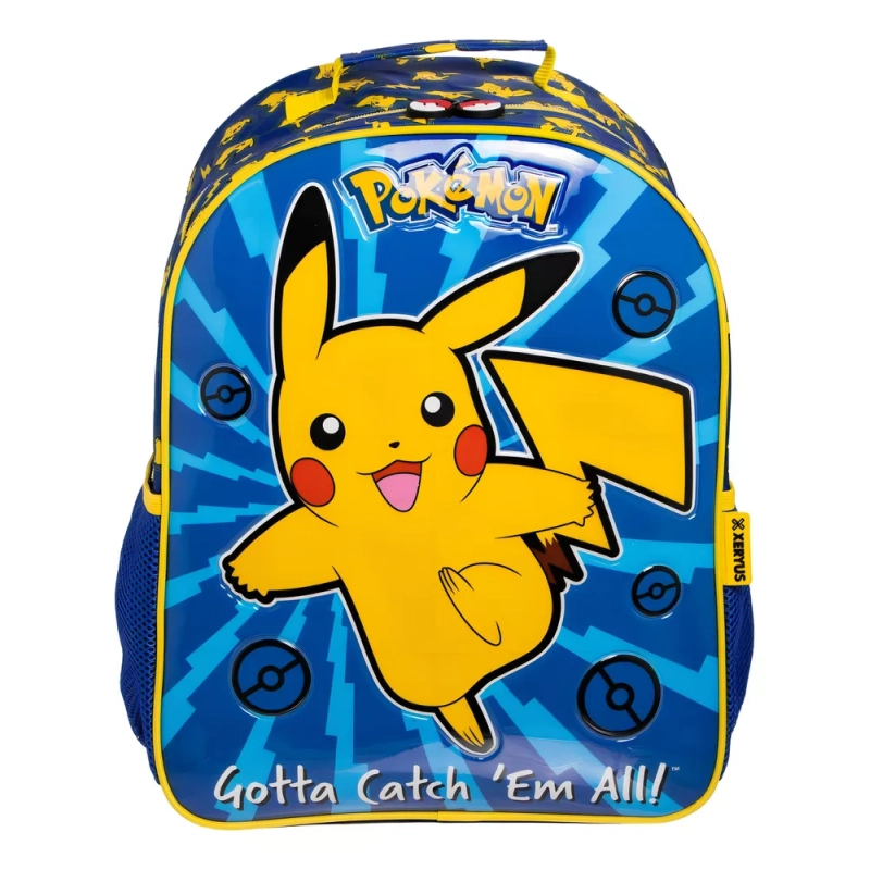 Mochila Xeryus 16 Pokemon X1 - A 13612 Desenho do Tecido Estampada