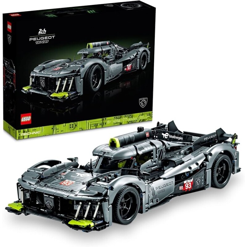 LEGO Technic PEUGEOT 9X8 24H Le Mans Hybrid Hypercar Motorsport 42156