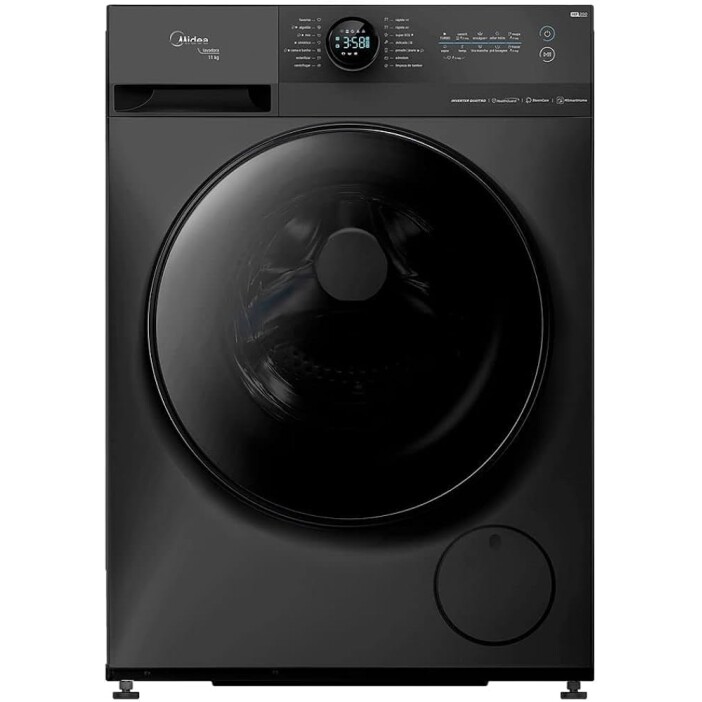 Lavadora Midea HealthGuard Smart 11kg Titanium 127V