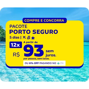 Pacotes de Viagem para Porto Seguro - 5 Dias
