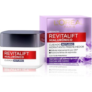Creme Anti-idade Revitalift Hialurônico Noturno 49g -  L'Oréal Paris