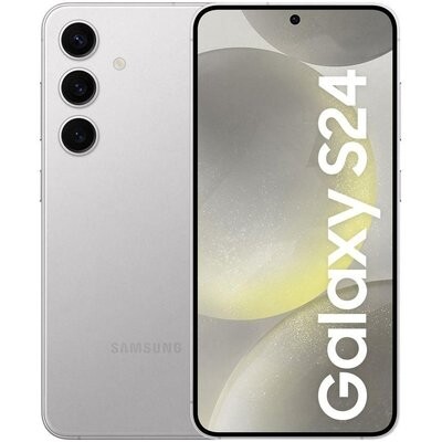 Smartphone Samsung Galaxy S24 6,2" Galaxy AI 256GB Cinza 5G 8GB RAM Câm Tripla 50MP + Selfie 12MP Bateria 4000mAh Dual