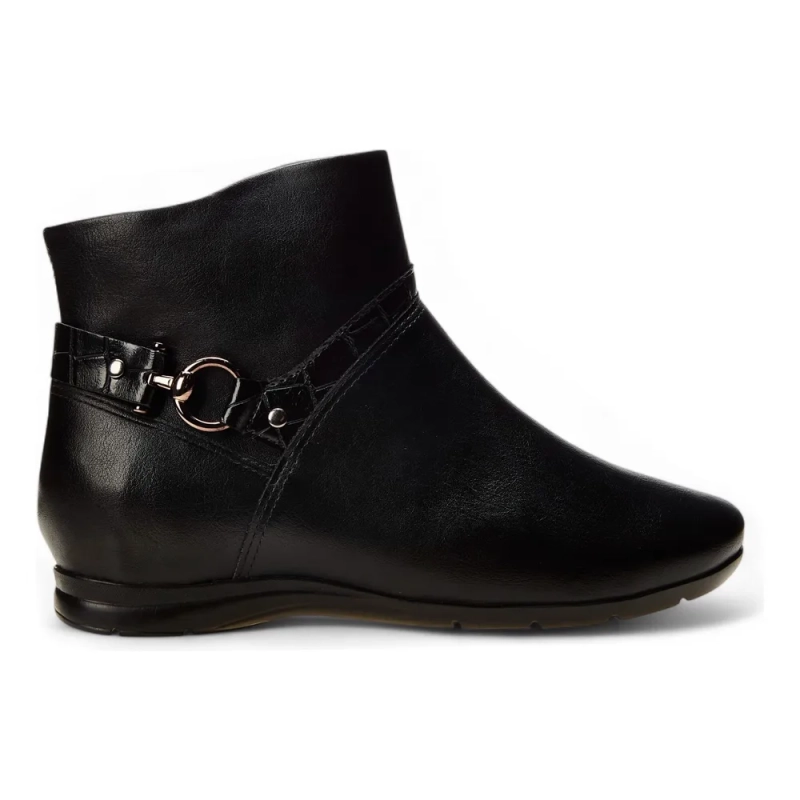 Bota Casual Feminina 2591303 Com Cano Curto Comfortflex