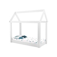 Cama Infantil Montessoriana Manu Branco Brilho Carolina Baby