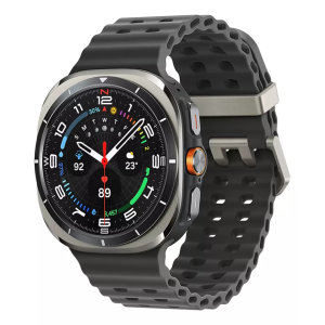 Smartwatch Samsung Galaxy Ultra Titânio Resistente A Água Caixa Preto Pulseira