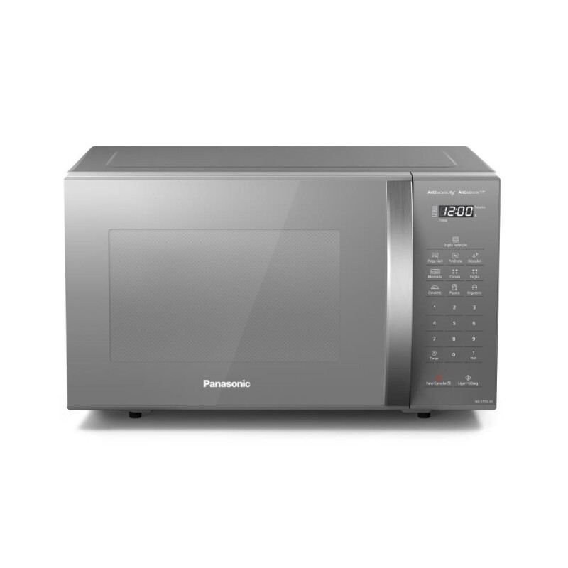 Micro-ondas Panasonic 27 Litros 800w Prata St55lmru 127v -  - Sua melhor escolha