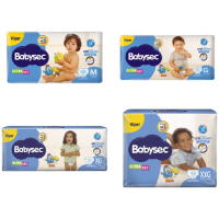 Seleção de Fralda Babysec UltraSec com 35% de Desconto na Segunda Unidade