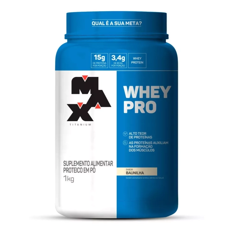Whey Protein Pro 1kg - Max Titanium