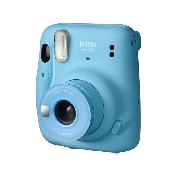 Instax Mini 11 Fujifilm Azul Flash Automático