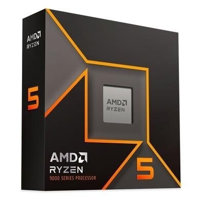 Processador AMD Ryzen 5 9600X 3.9 GHz (5.4 GHz) Cache 32 MB 6 Núcleos 12 Threads AM5 - 100-100001405WOF
