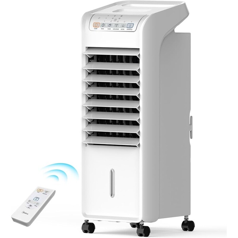 Climatizador de Ar Frio 60W 45L Midea Branco 127V AKAF1
