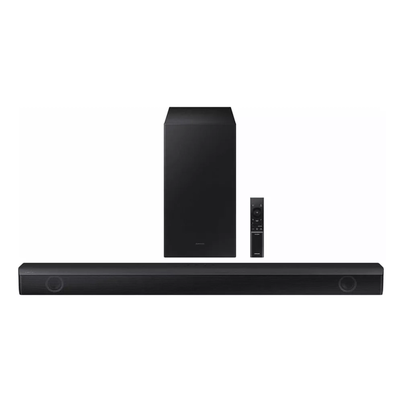 Soundbar Barra de som Samsung HW-b550 subwoofer wireless sem fio preta Bluetooth 2.1