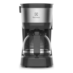 Cafeteira Elétrica Electrolux Jarra vidro, acabamento inox filtro Permanente Removível Sistema Corta Pingos Capacidade 15 xicaras 600ml ECM10 127V
