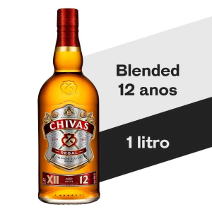Whisky Chivas Regal Escocês 12 Anos 1 L - Carrefour