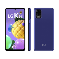 Smartphone LG K62 64GB Azul 4G Octa-Core 4GB RAM - Tela 6,59”