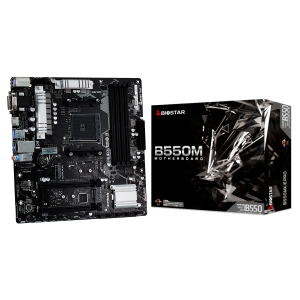 Placa Mãe Biostar B550MX/E PRO Chipset B550 AMD AM4 mATX DDR4
