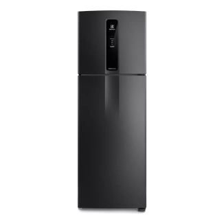 Geladeira Frost Free Black Inox 390l If43b Electrolux 110V