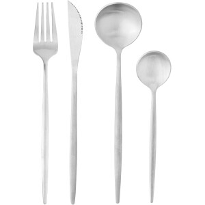 Kit Faqueiro  LYOR de Aço Inox Ópera - 16 Peças