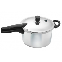 Panela de Pressão Nigro Press em Alumínio Polida - 4,5L