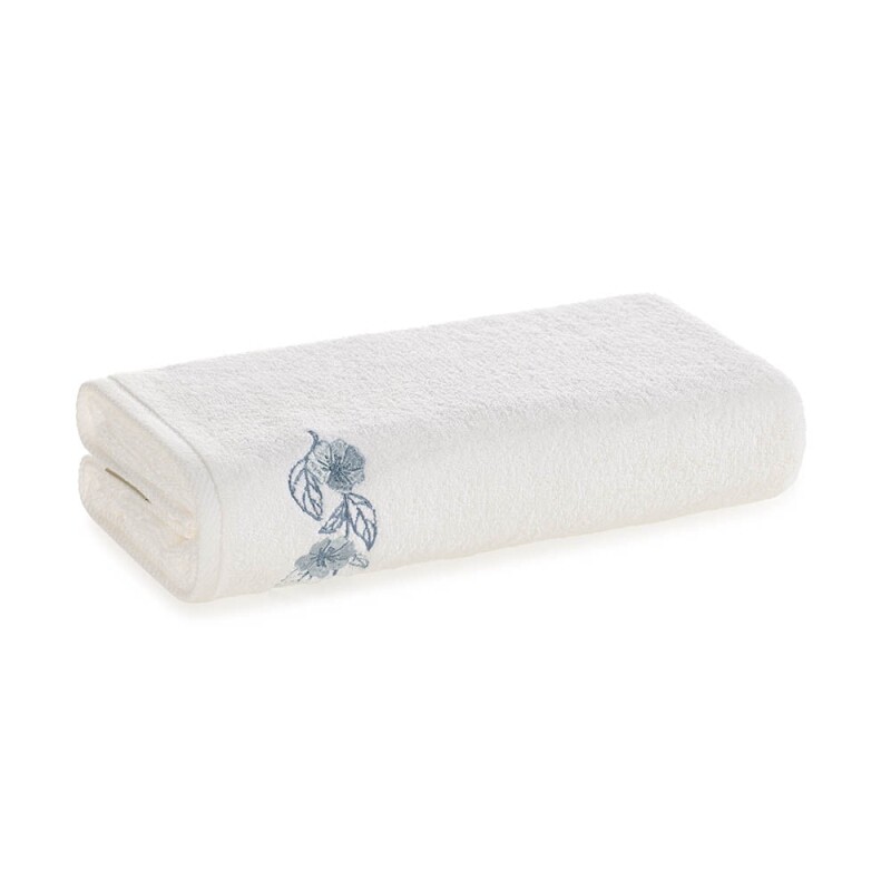 Toalha de Rosto 100% Algodão Betina Branco
