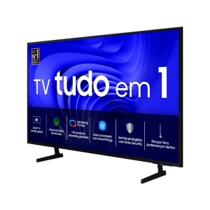 Smart TV 55 4K Samsung 55DU7700 LED Processador Crystal Gaming Hub AI Energy Mode Alexa built in Wi-Fi Bluetoot