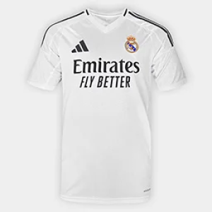 Camisa Adidas Real Madrid Home 24/25 s/n° Torcedor - Masculina