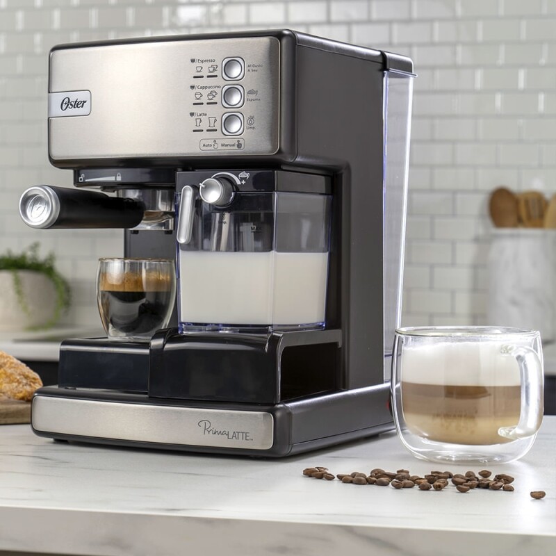Cafeteira Espresso Oster Nova PrimaLatte Inox