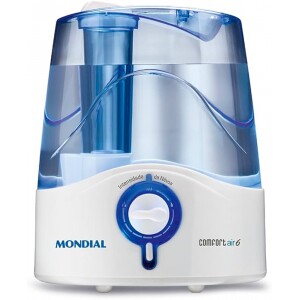 Umidificador de Ar Comfort Air 6 Mondial Branco/Azul 35W Bivolt - UA-07