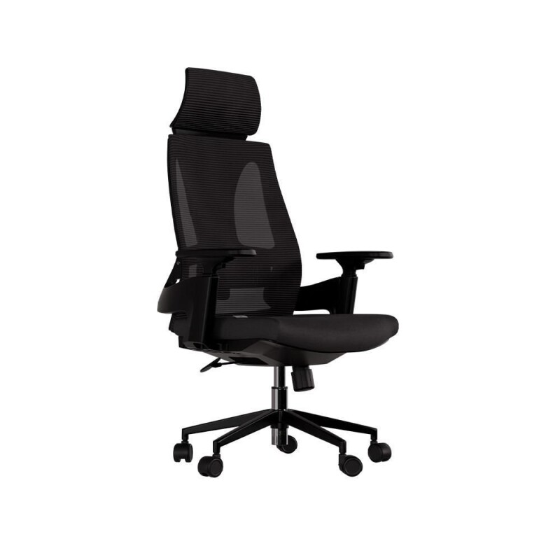 Cadeira de escritório ergonômica com apoio de lombar e cervical