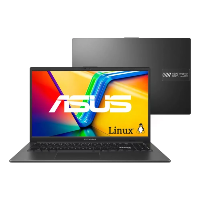 Notebook Asus Vivobook Go 15 Ryzen 3-7320u 4GB SSD 128GB Amd Radeon 610m Tela 15,6" FHD Linux Keepos - E1504FA-NJ1291