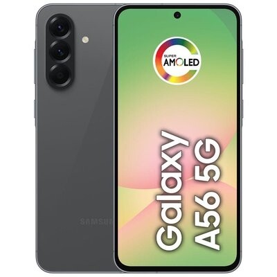 Smartphone Samsung Galaxy A56 128GB 5G 8GB RAM Preto 6,7" Câm Tripla + Selfie 12MP