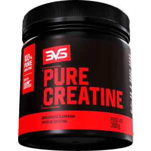 CREATINA MONOHIDRATADA 300g - 100% Pura - 3VS Nutrition