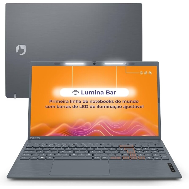 Notebook Positivo Vision C15 Lumina Bar Celeron-N4020 4GB eMMC 128GB Tela Antirreflexo 15" HD W11