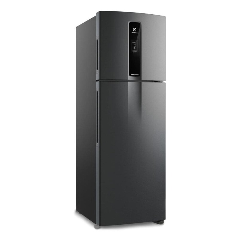 Geladeira Electrolux Frost Free IF43B Inverter 390L Efficient AutoSense Duplex Preto Inox Look