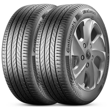 Kit 2 Pneu Aro 16 205/60r16 92H Ultracontact Continental