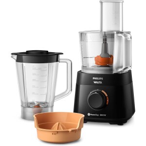 Multiprocessador PowerChop 600 Plus Philips Walita 4 em 1 Preto 600W 110v - RI7300/93