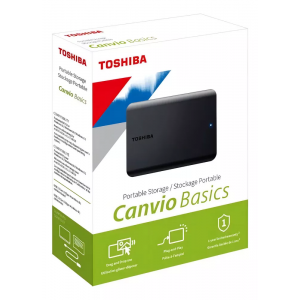 HD Externo Portátil Toshiba Canvio 2TB - HDTB520XK3AA