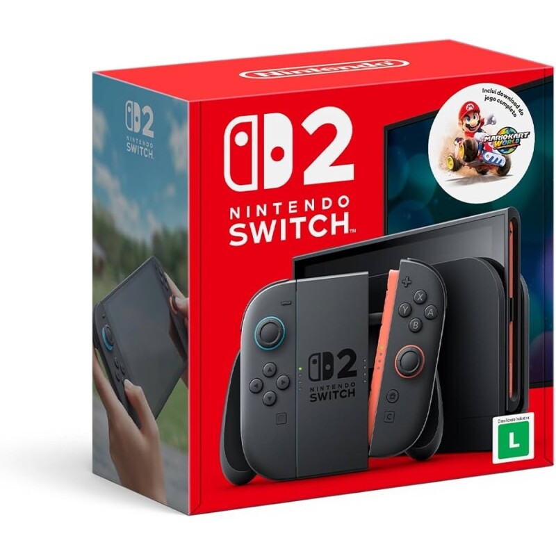 Console Nintendo Switch 2 + Jogo Digital Mario Kart World