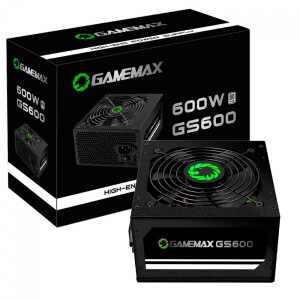 Fonte Gamemax GS600 600W 80 Plus White PFC Ativo