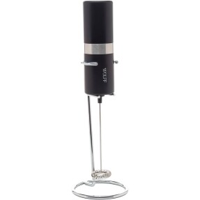 WOLFF - Mixer Elétrico para Bebidas de Aço Inox e Plástico com Suporte